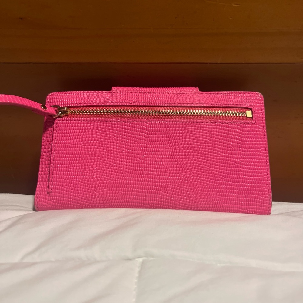 Kate Spade New York pink buckle closure wallet. - Picture 4 of 7